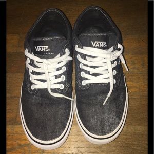 Vans Black - Acid Wash - Size 8.5